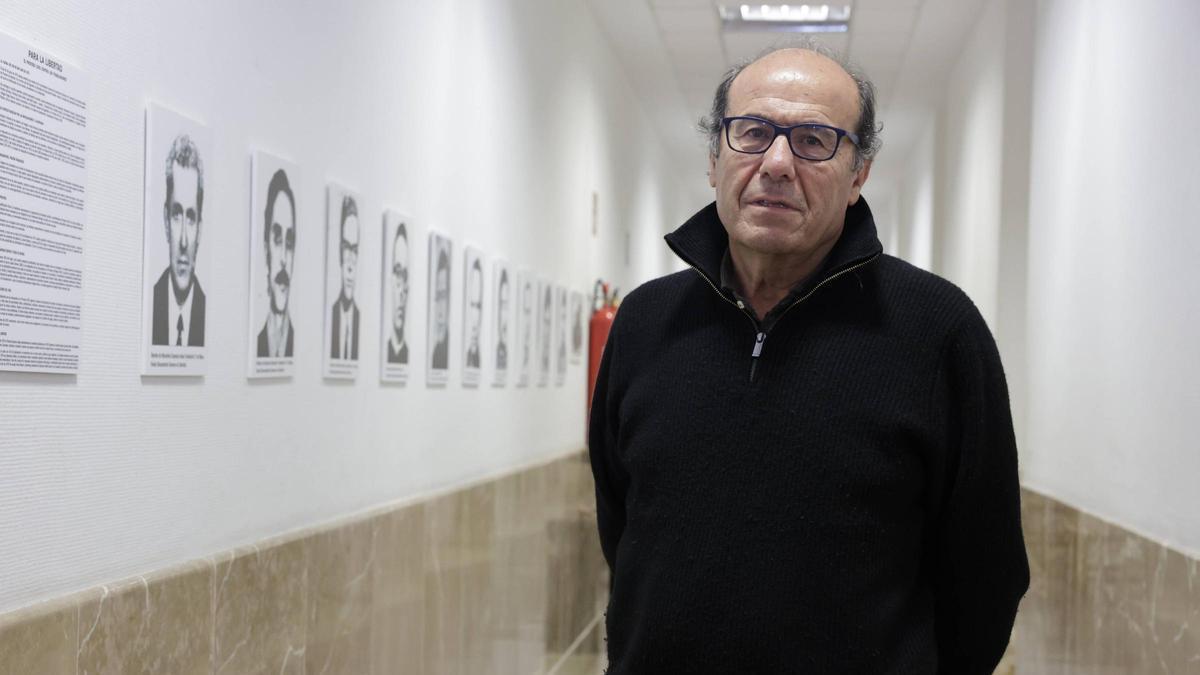 Palestinian writer Salah Jamal, in Ibiza: “The ceasefire is a joke — every day the State of Israel kills people”