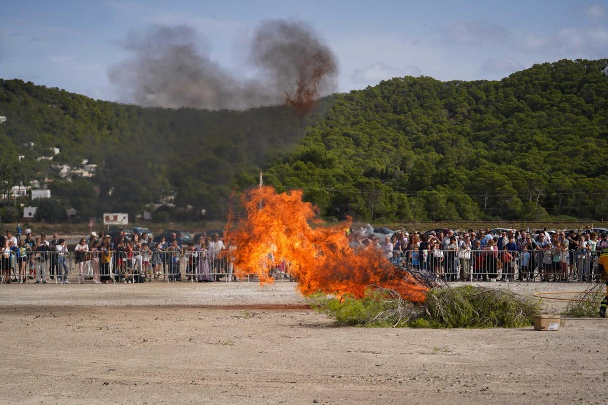 El 'fogueró' de la Fira de la Sal volverá a encenderse este domingo.