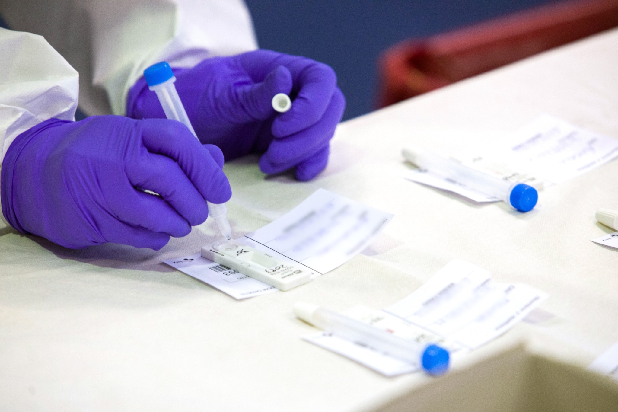 Covid in Ibiza antigen screening test is a risk