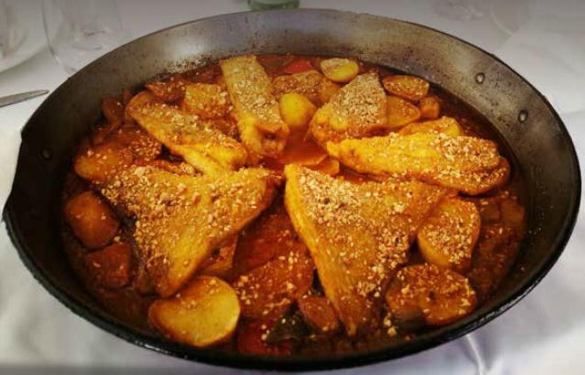 La popular 'borrida de ratjada' de Sa Nansa