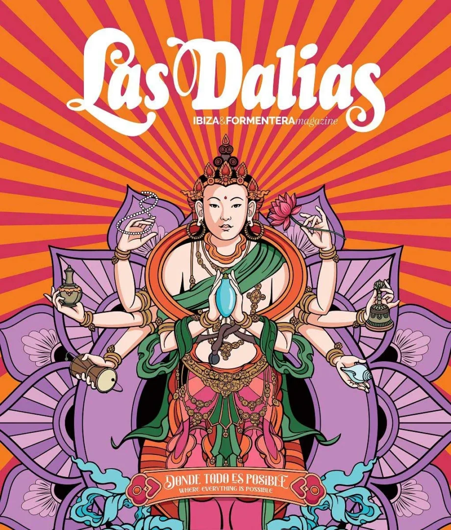 Cover of the latest edition of the magazine published by Las Dalias. | Las Dalias