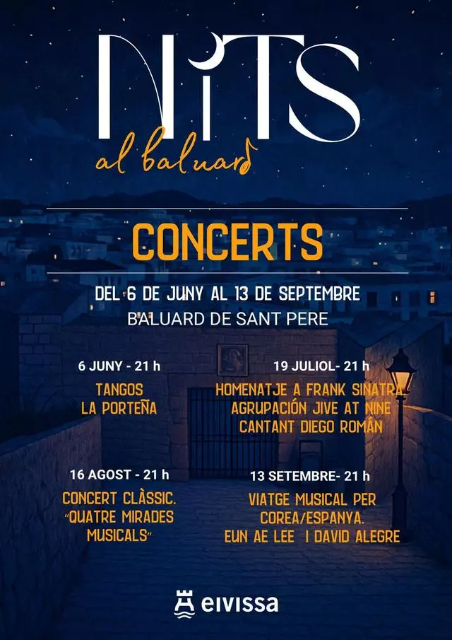 Nits al Baluard 2026 Summer Concert Programme