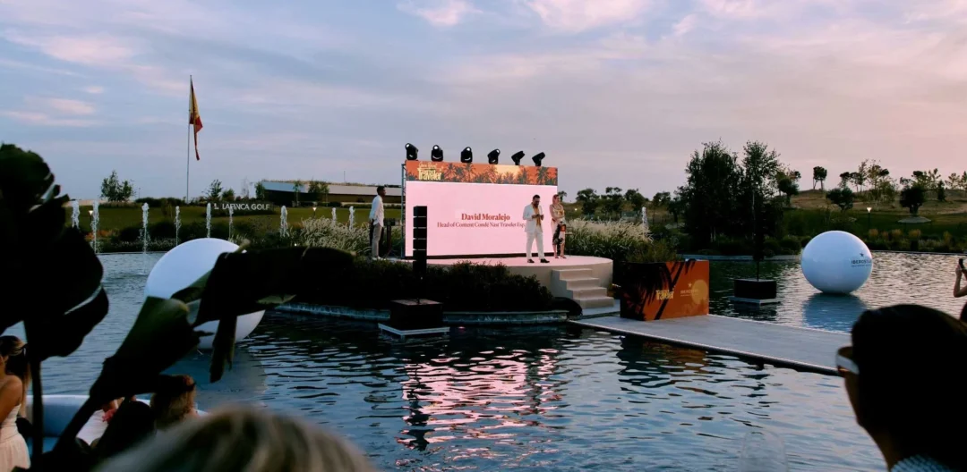 The awards ceremony was held on the central lake of LaFinca Grand Café in Madrid. | Flavio Orsolato