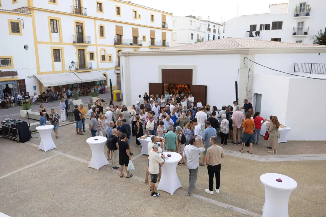 Panoramic of the square created in the old sa Peixateria parking lot. | Vicent Marí.