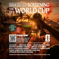 World Cup FanZone at Bam-Bu-Ku Ibiza – England vs Norway