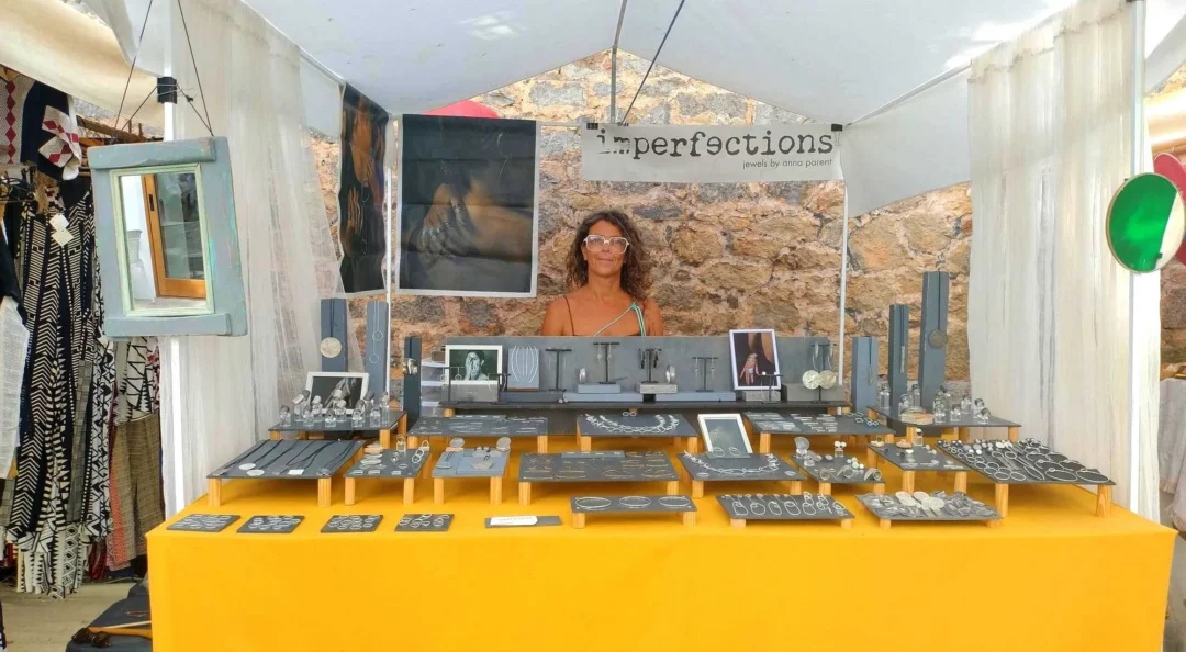 Anna Parent is the president of the Sant Joan Market Vendors Association. | Maite Alvite