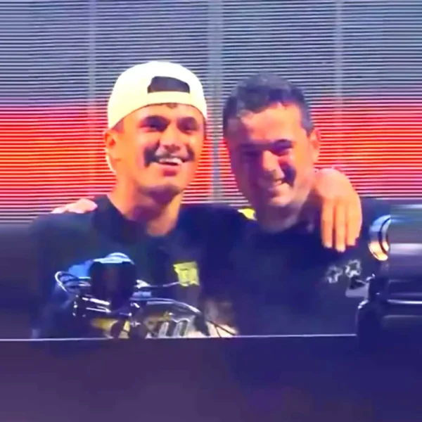 Lando Norris Swaps Formula 1 for Ibiza, Joins Martin Garrix On Stage at Ushuaïa Ibiza