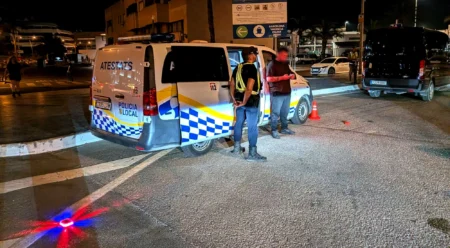 Six Drivers Test Positive for Drugs and Illegal Taxi Activity Uncovered in Surprise Police Check at Key Ibiza Junction
