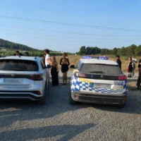 Police operation in Santa Gertrudis after breaking up an illegal party | Ayuntamiento de Santa Eulària