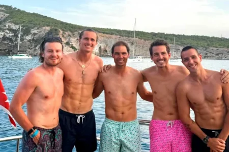 Tennis star Alexander Zverev unwinds in Ibiza after impressive Grand Slam run