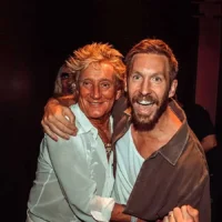 Calvin Harris with Rod Stewart | @calvinharris