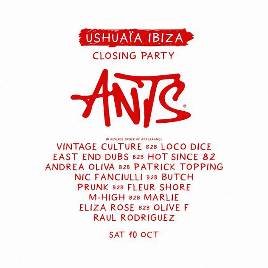 Ushuaïa Ibiza Closing Party 2026