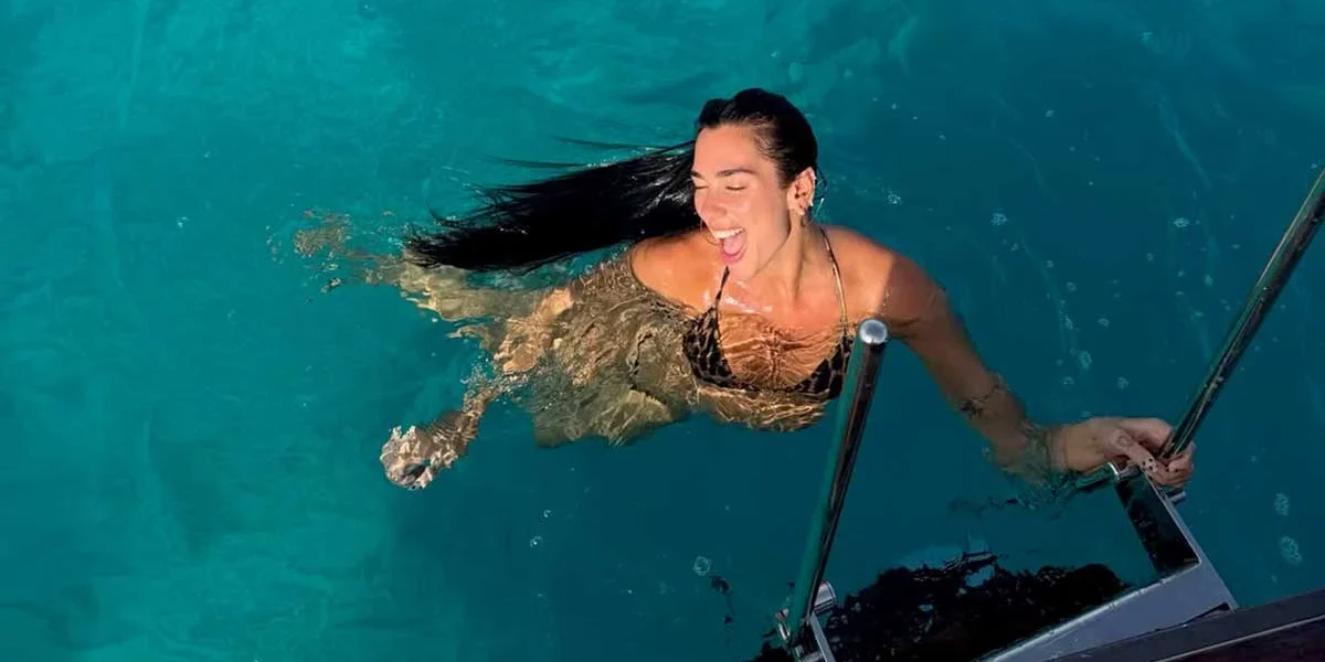 Dua Lipa is on vacation again in Ibiza. | Instagram Dua Lipa