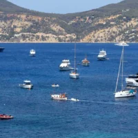 Porroig is one of the areas most affected by uncontrolled anchoring in Ibiza. | Vicent Marí