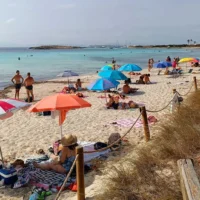 Ses Illetas beach without sunbeds | P.M.V.
