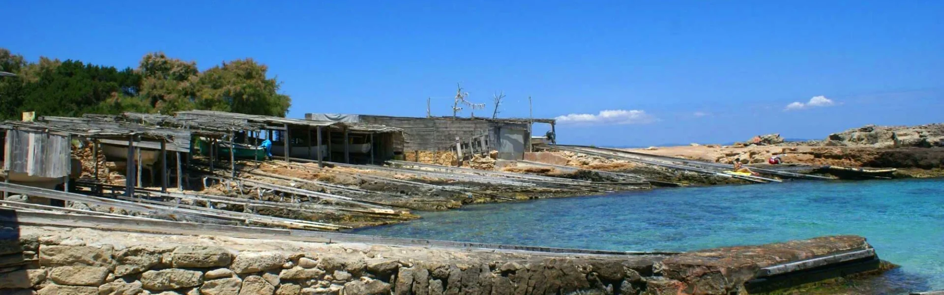 Traditional boathouses in Formentera. | Cesar Navarro