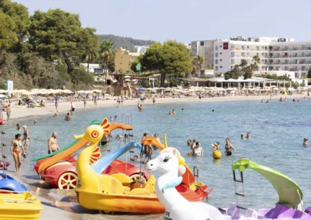 Family tourism holds firm in Es Canar as Ibiza shifts towards luxury