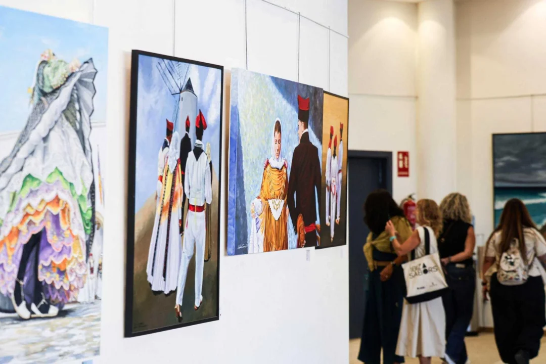 Paintings from the exhibition by Cristina Ferrer and Antonio Villasante | Toni Escobar