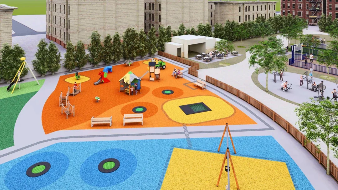 This will be the new children's park in Ses Païsses de Sant Antoni de Portmany. | HANDLE.