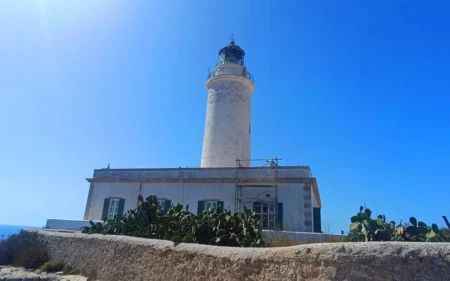 Formentera’s New SIVE Surveillance System Installed at La Mola Lighthouse
