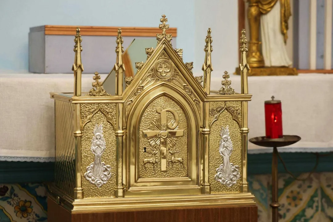 The fully restored tabernacle in the Church of Jesus. | Toni Escobar
