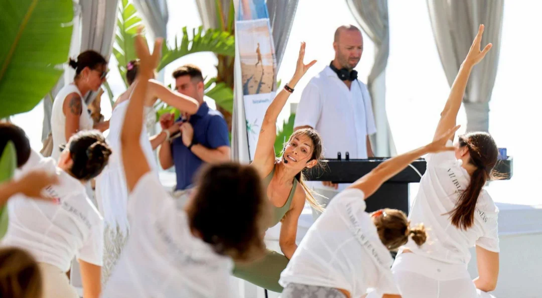 The event's preview brought together around twenty people on the hotel rooftop | Toni Escobar