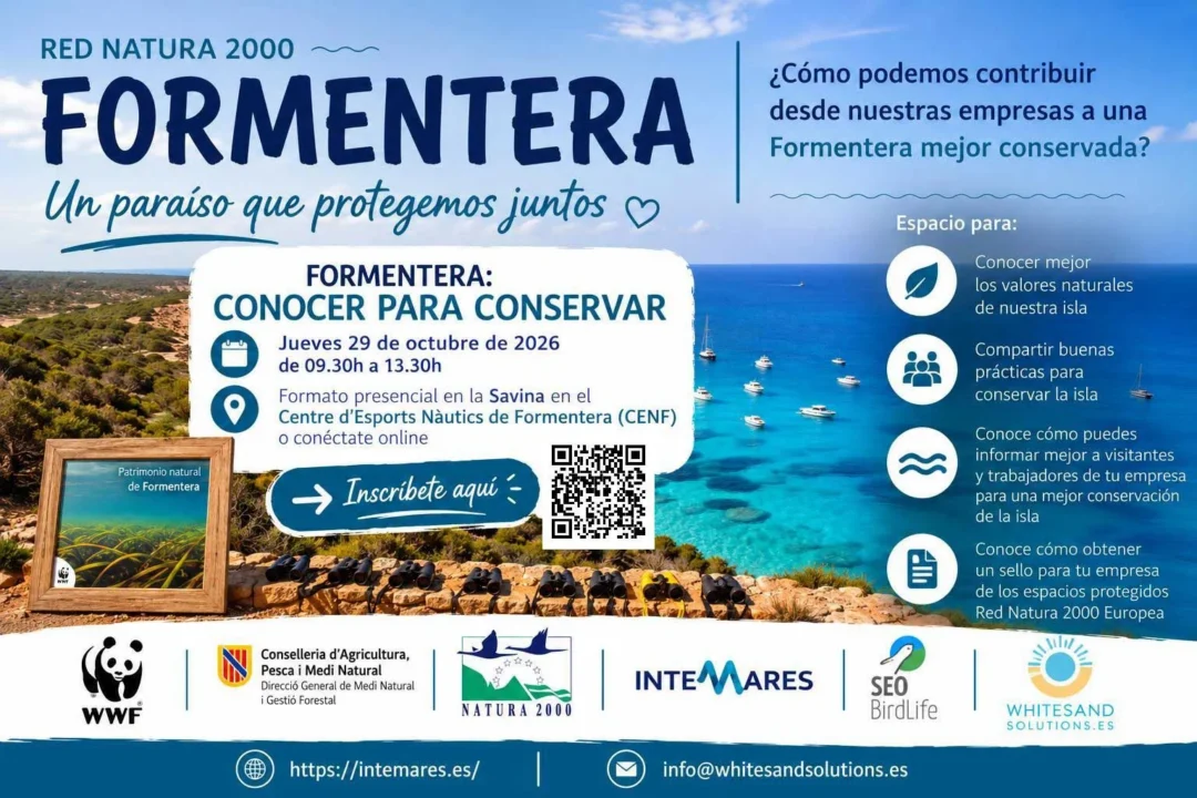 Formentera brings together companies and professionals to improve the conservation of its marine environment. / Whitesand Solutions