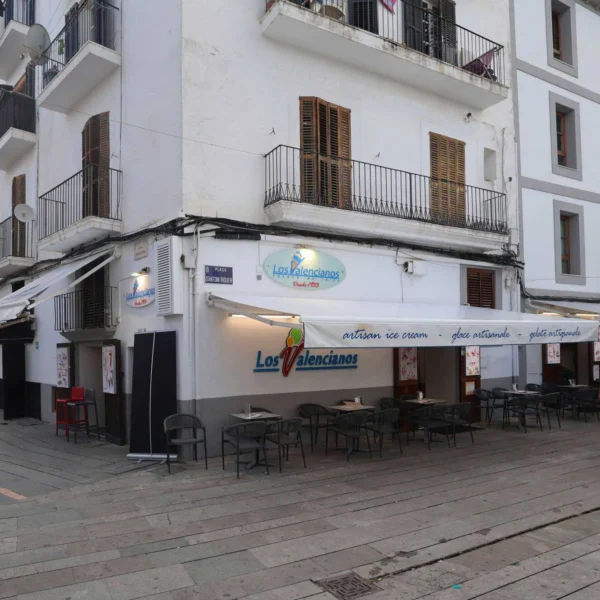 Storm Adam Hits Ibiza’s La Marina Shops as Businesses Close