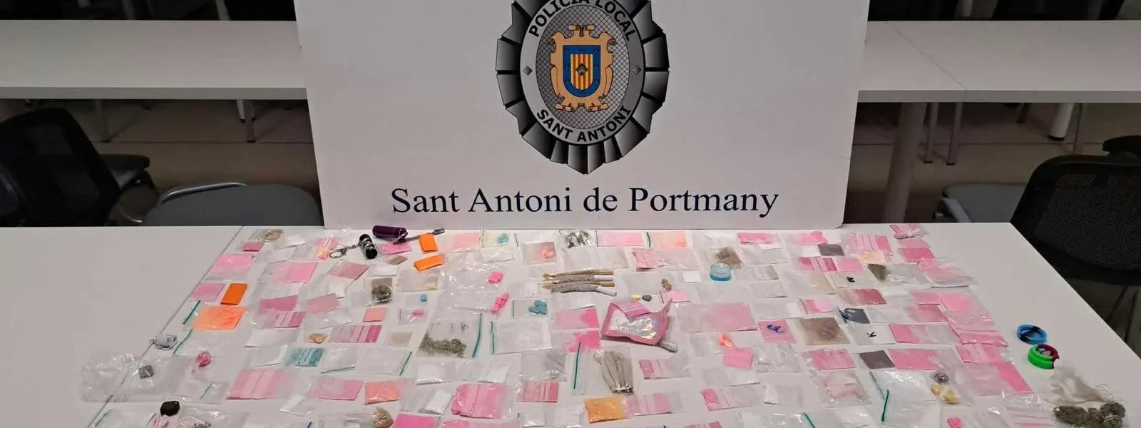 The most frequently detected drug was 'pink cocaine' or 'tusi' / P.L.S.A.