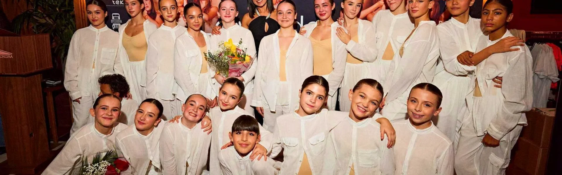 Dancers from IDA Company, with the company’s artistic director / IDA