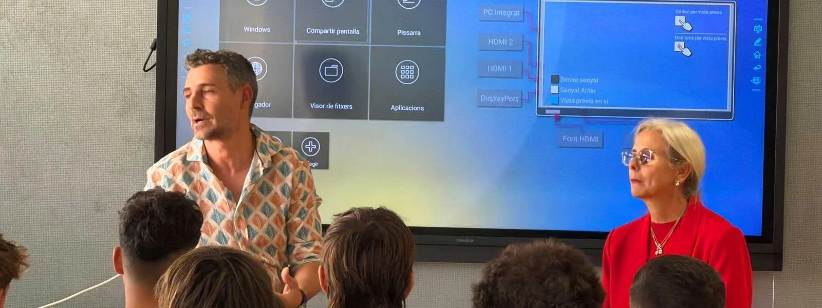 A moment from the talk by José María Ramón, founder and CEO of Neobookings. / Chamber of Commerce