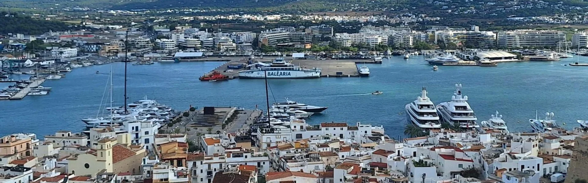 General view of the port of Ibiza. / Fernando de Lama