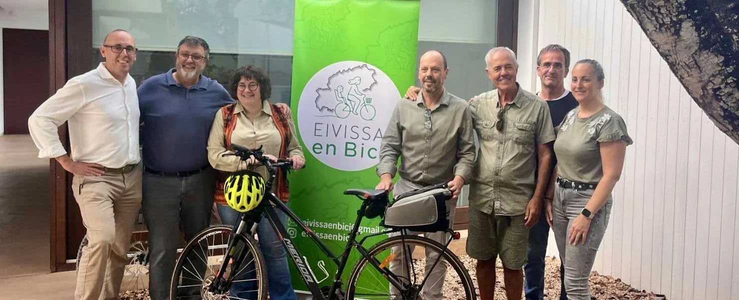 Presentation of Eivissa en Bici. / Eivissa en Bici.