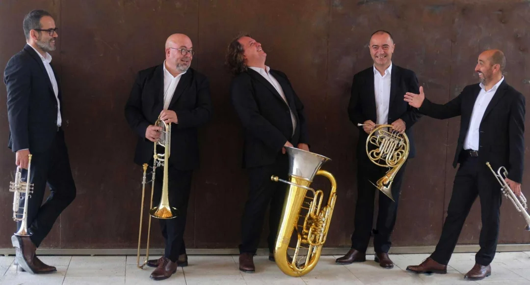 The members of Spanish Brass / ASE