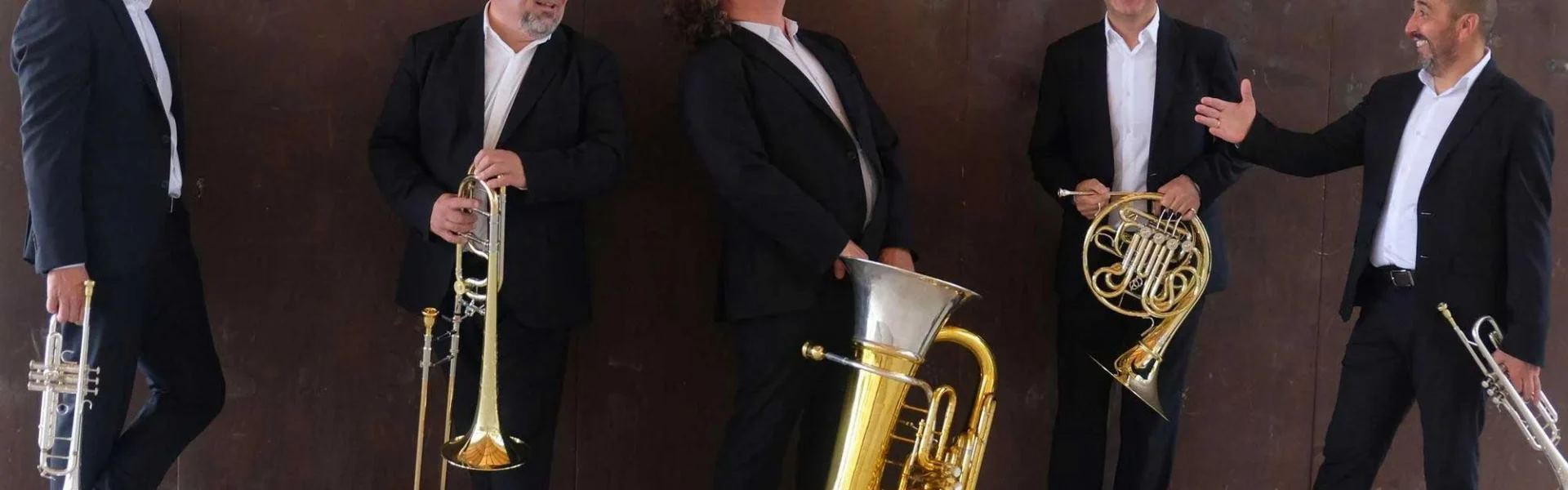 The members of Spanish Brass / ASE