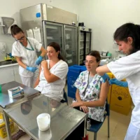 Start of the vaccination campaign. / Caib