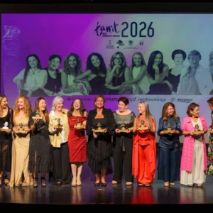 Winners of the 2026 Tanit Ibiza Congress & Awards celebrating women’s achievements on the island.