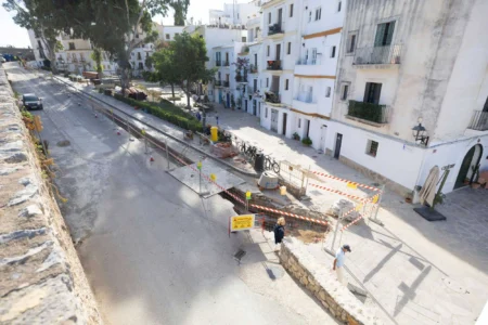 Ibiza Old Town Roadworks to Continue Until March 2027
