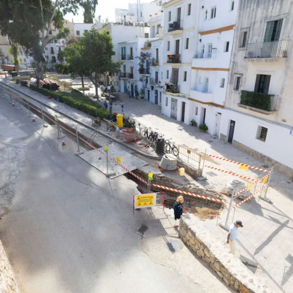 Ibiza Old Town Roadworks to Continue Until March 2027